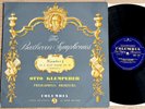 BEETHOVEN Symphony No.3 OTTO KLEMPERER 1962 UK ED1 COLUMBIA LP 33CX 1710 MINT