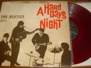 The BEATLES A Hard Day's Night japanese RED colored vinyl LP Odeon OR-7123