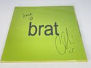 Charli XCX Brat Clear Pink Splatter Vinyl LP 2024 SIGNED Print Numbered Limited