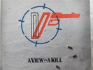 DURAN DURAN - A VIEW TO A KILL - GATEFOLD COVER -WHITE VINYL -1985 -NEVER PLAYED