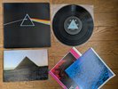 PINK FLOYD The Dark Side Of The Moon JAPAN LP Book & 2 Poster Solid Blue