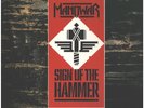 Manowar Sign Of The Hammer NEAR MINT Ten Records Vinyl LP