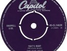 45rpm - THE FIVE KEYS - THAT'S RIGHT / OUT OF SIGHT, OUT OF MIND (1955 DOO WOP)