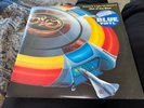 ELO - Out Of The Blue - BLUE VINYL LP - Cut Out Ship/poster with Hype Sticker