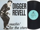 Digger Revell – Reachin' For The Stars Vinyl LP 1989 Canetoad Records – CTLP-005