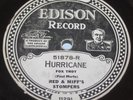 Edison Diamond Disc Record 51878 Red & Miff's Stompers Hurricane Black Bottom
