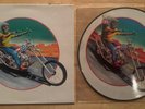 33 LP PICTURE DISC IRON MAIDEN EDDIE CHOPPER AUSTRALIA FAN CLUB