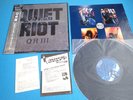 QUIET RIOT LP QR III w/Outer Shrink Cover 1986 OOP Japan 28AP-3209 OBI
