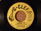 The Reveliers Hanging Five/Patch Surf, Garage Instros 1963 G-Clef Records