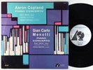 Earl Wild - Copland/Menotti: Piano Concertos LP - Analogue Productions 180g VG+