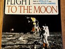 FLIGHT TO THE MOON - VINYL LP + COLOR BOOKLET Apollo 11 NASA Voice Tapes record