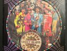 The Beatles Sgt Peppers Lonely Hearts Club Band Picture Disc EX/NM Vinyl