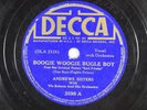 Andrews Sisters  Abbott & Costello - 78 RPM Decca - Boogie Woogie Bugle Boy L42