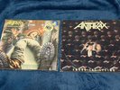 2 Anthrax Vinyl Records - Among The Living 1987 & Spreading The Disease 1985