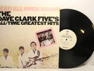THE DAVE CLARK FIVE GLAD ALL OVER GREATEST HITS 1975 WLP PROMO 2XLP MONO EPIC