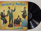 CADETS Rockin' 'N Reelin' Orig '57 CROWN 1st Mono DG Doo Wop Soul R&B LP VG+