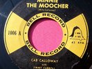 CAB CALLOWAY - Minnie the Moocher - 45 rpm - Bell 1006