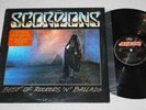 SCORPIONS - Best of Rockers n' Ballads  (1989 U.S. Promo Vinyl LP)