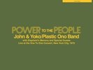 JOHN & YOKO - Power To The People USA 12
