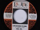 Garage 45 SOUL INC. Love Me When I'm Down LAURIE VG++ promo HEAR e