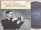 LEONID KOGAN violin concerto BRAHMS KONDRASHIN 1960 UK ED1 COLUMBIA LP MINT