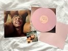 Signed Troye Sivan Something to Give Each Other Pink Vinyl Record