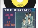BRIT INVASION 45  w PICTURE SLEEVE- BEATLES - LOVE  ME DO  - HEAR 1964 TOLLIE