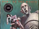 Queen News of the World WHITE LABEL PROMO Vinyl LP Elektra Promo Sticker