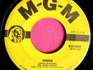 THE HIDE-A-WAYS - Cherie - 45 rpm - MGM 55004