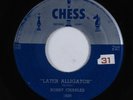 Swamp Pop 45 BOBBY CHARLES Later Alligator CHESS HEAR e