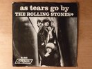 The Rolling Stones As Tears Go By/Gotta Get Away PS 1965 Classic Rock, Pop Rock
