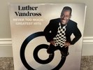 LUTHER VANDROSS NEVER TOO MUCH: GREATEST HITS NEW LP Damaged Cover