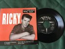 Rare 1957 RICKY NELSON EP 45 “RICKY” Picture Sleeve VERVE His 1st