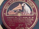 RARE CLEMENS KRAUSS - BRAHMS SYMPH No3 F Maj Op 9 HMV C2026-9  4 x 12