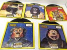 Rare Vintage 1981 Showbiz Pizza Vinyl 33 1/3 Record Set Of 5 Rockafire Explosion