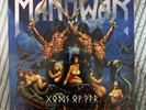 Manowar “Gods Of War “ 3LP European Uncensored Cover Version “RARE”