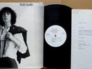 PATTI SMITH Horses - PROMO Test Pressing 1975 Arista LP with Letter SUPERB