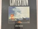 CONTENTION – ARTILLERY FROM HEAVEN - VINYL LP CLEAR W/BLUE WHITE SPLATTER -NM A8