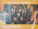 SALSA CON EL GRAN COMBO FALSARIA  SALSA GUAGUANCO 1973 MEX PRESS BLUE  LP
