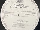 DGG 2531 259 WHITE PROMO Lazar Berman, piano: Liszt: Annees de Pelerinage. NM/M