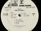 Joni Mitchell-Blue-ORIGINAL 1971 US Reprise White Label PROMO LP-VG+