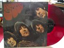 THE BEATLES   RUBBER SOUL ** 1966 Japan ODEON LP RED VINYL w/ INSERT.