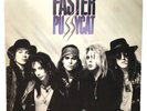 FASTER PUSSYCAT; SELF TITLED LP ELEKTRA #60730-1 1987 PROMO - VG
