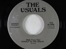Post-Punk New Wave 45 - The Usuals - Cradle To The Grave - VG+ obscure
