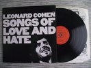 Leonard Cohen - Songs Of Love And Hate - original vinyl LP from 1971