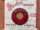 John Lee Hooker Bluebird Blues / Key To The Highway 7” 45 Modern Records