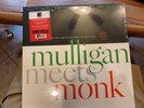 MULLIGAN MEETS MONK 180 GRAM VINYL RECORD STORE DAY  2025 NEW/SEALED