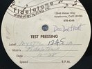 MYSTIC RECORDS TEST PRESSING De De Troit M 12451 1981 KBD uxa 45 grave