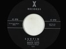Beach Boys 45 - Surfin - X