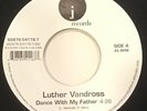 LUTHER VANDROSS Dance With My Father - J 45 — VG++